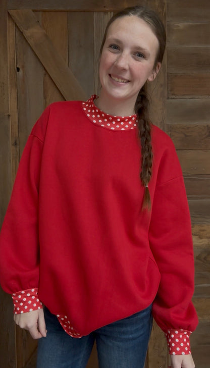 Cozy Cowgirl Mock Neck