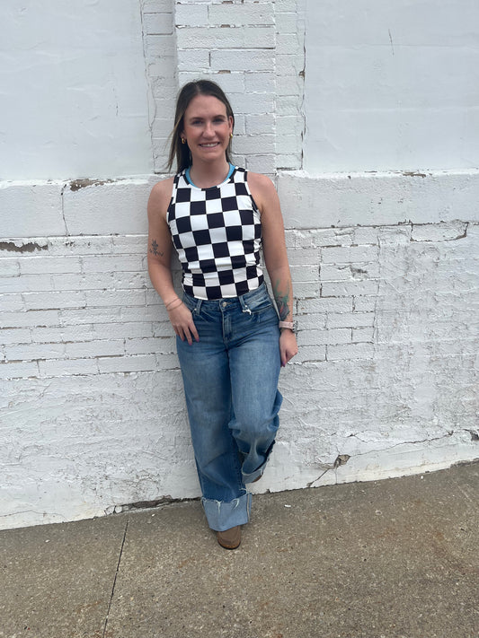 Saddle Up Wide Leg Denim