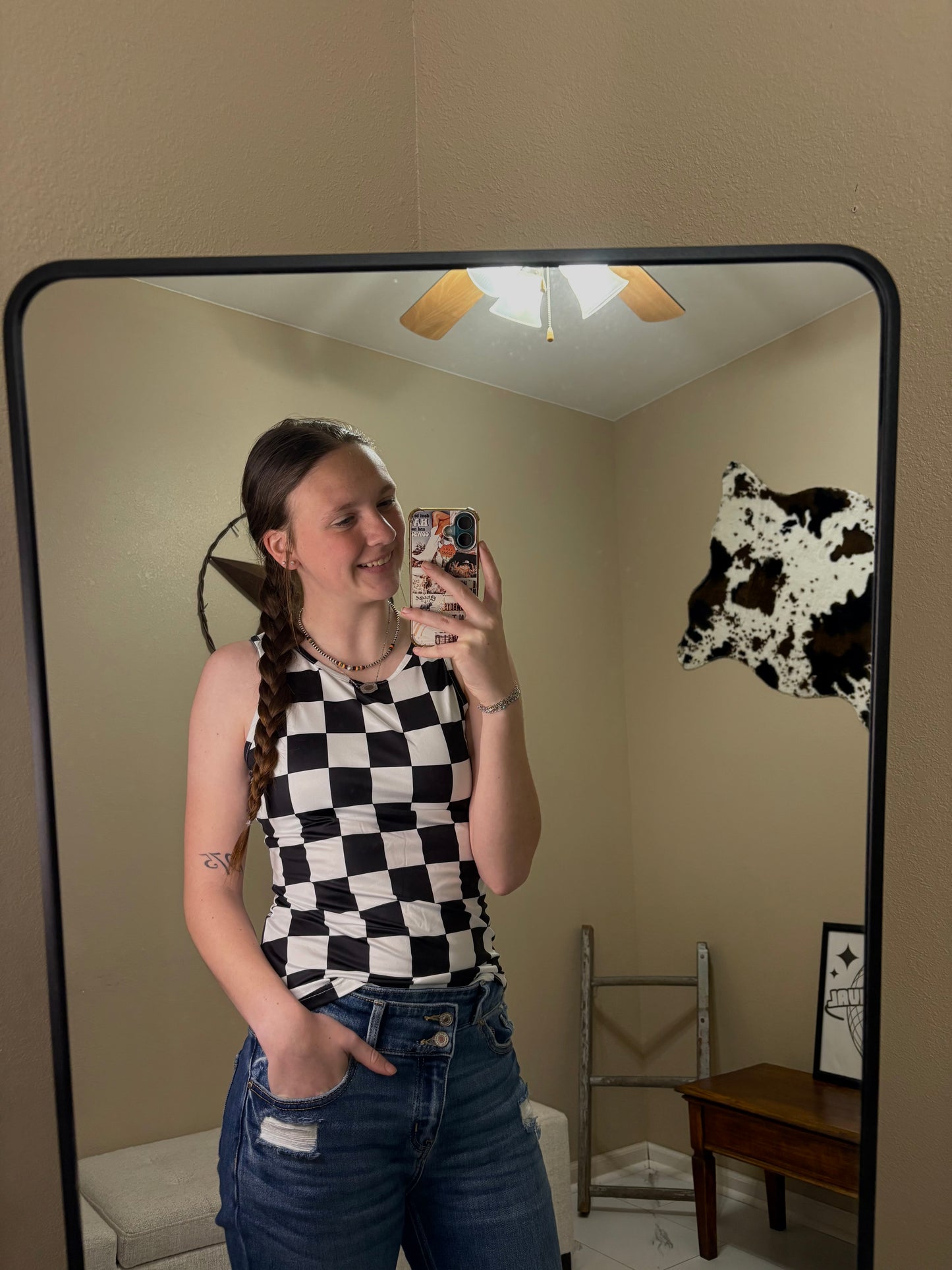Rodeo Rebel Checker Tank
