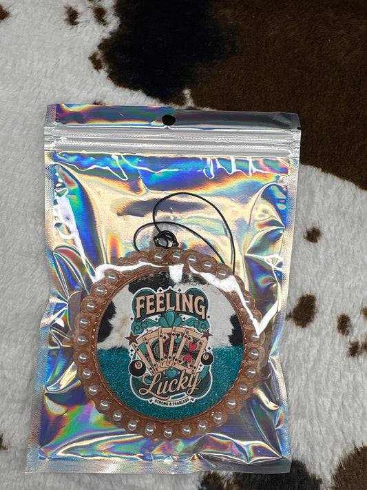 Feeling Lucky Car Freshie