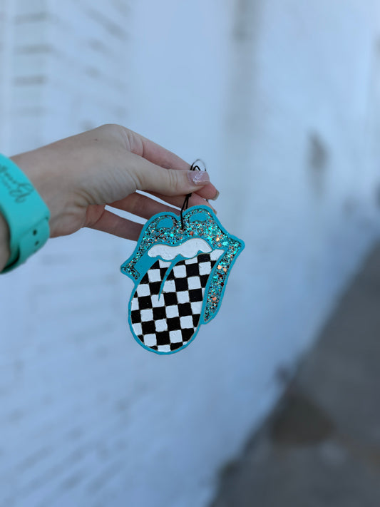 Checkered Lips Freshie