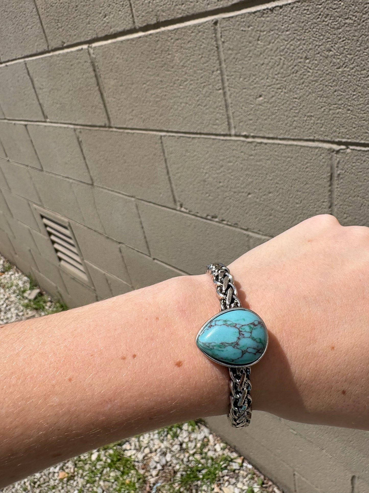 Arroyo Stone Bracelet in Halo Teal