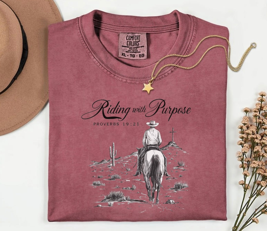 Riding with Purpose Tshirt