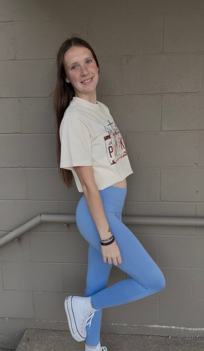 Blue Belle Leggings