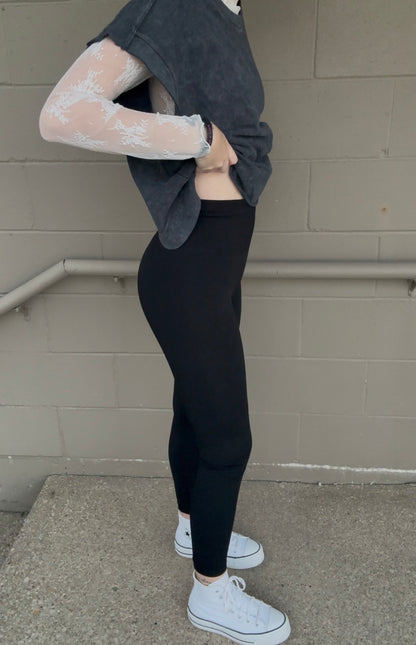 Black High Waisted Leggings